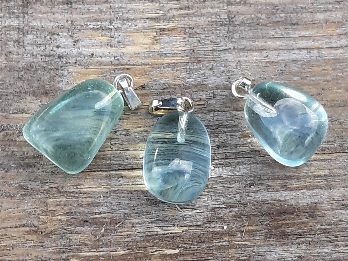 Edelsteen Andara Obsidiaan hanger